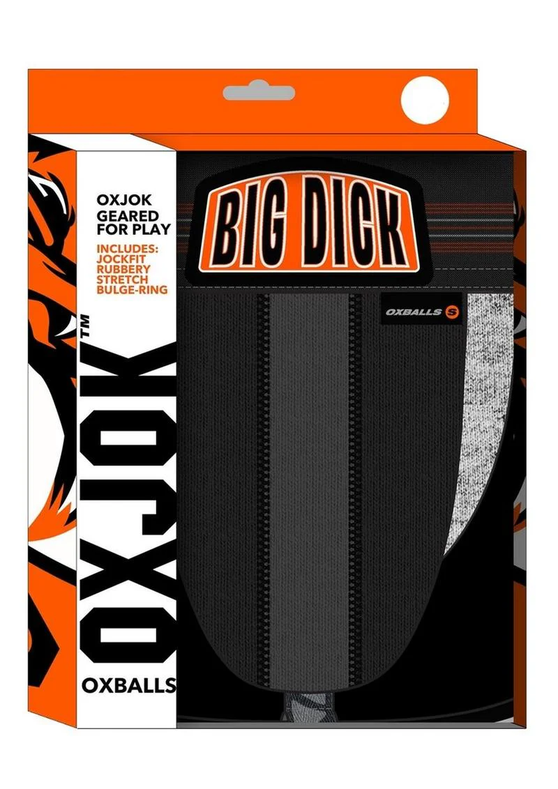 OXJOK Big Dick Bulge-Ring Jock Jockstrap With Rubber Stretch - Image 8