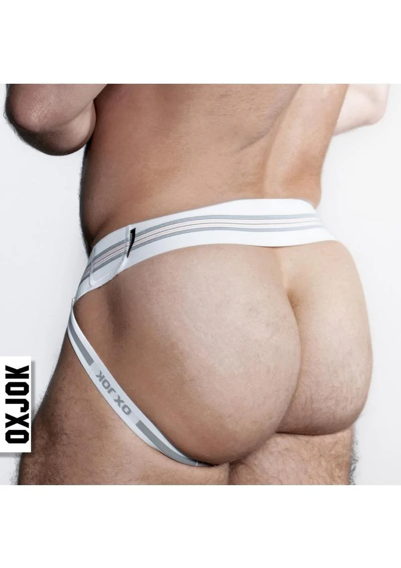 OXJOK Big Dick Bulge-Ring Jockstrap with Rubber Stretch - Image 3