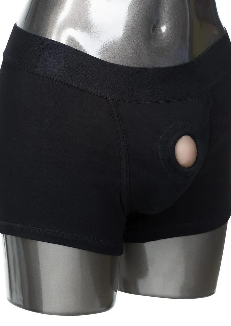 Packer Gear Black Boxer Brief Harness - Image 2