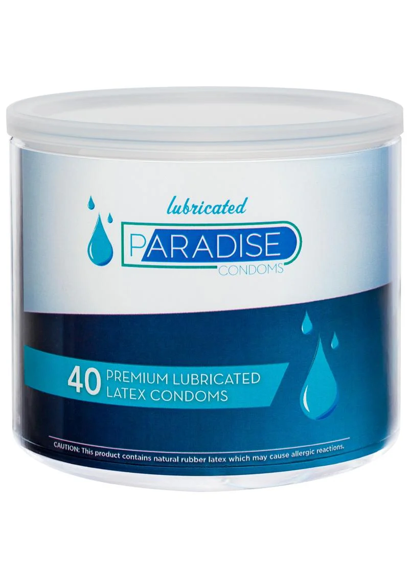 Paradise Premium Lubricated Latex Condoms