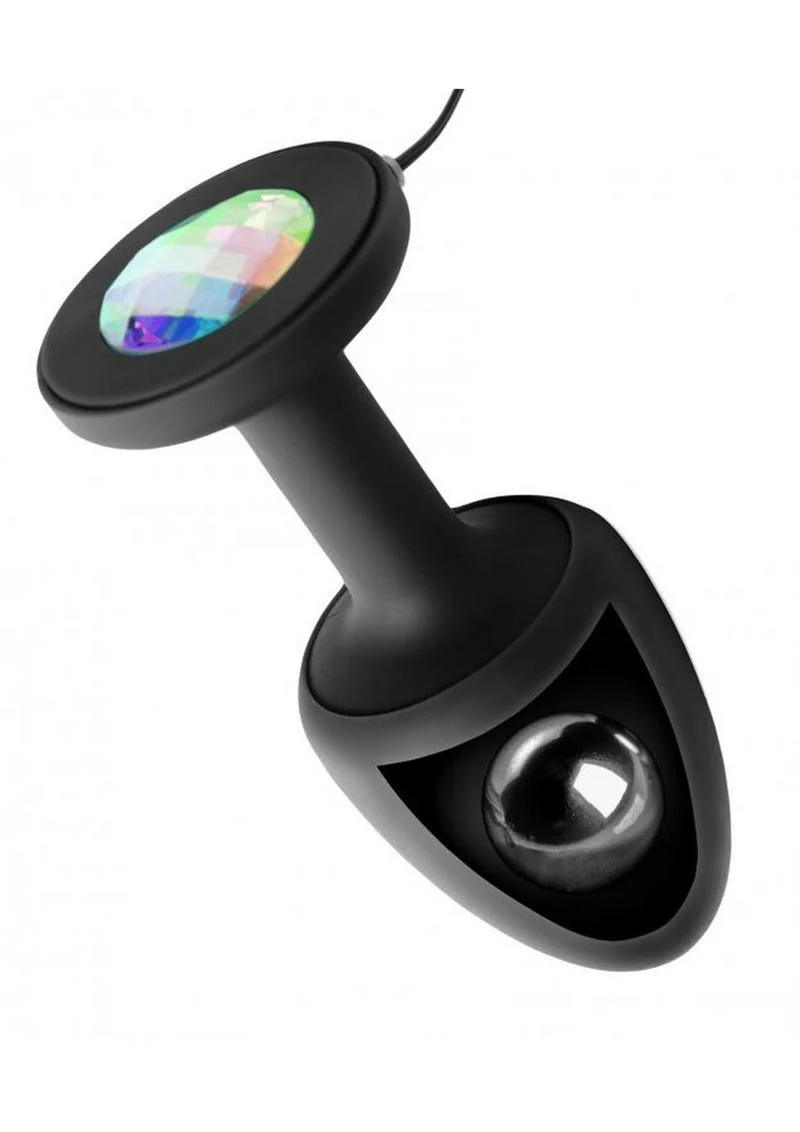 Paragon Gem-Accented Vibrating Anal Plug – Master Series - Image 2