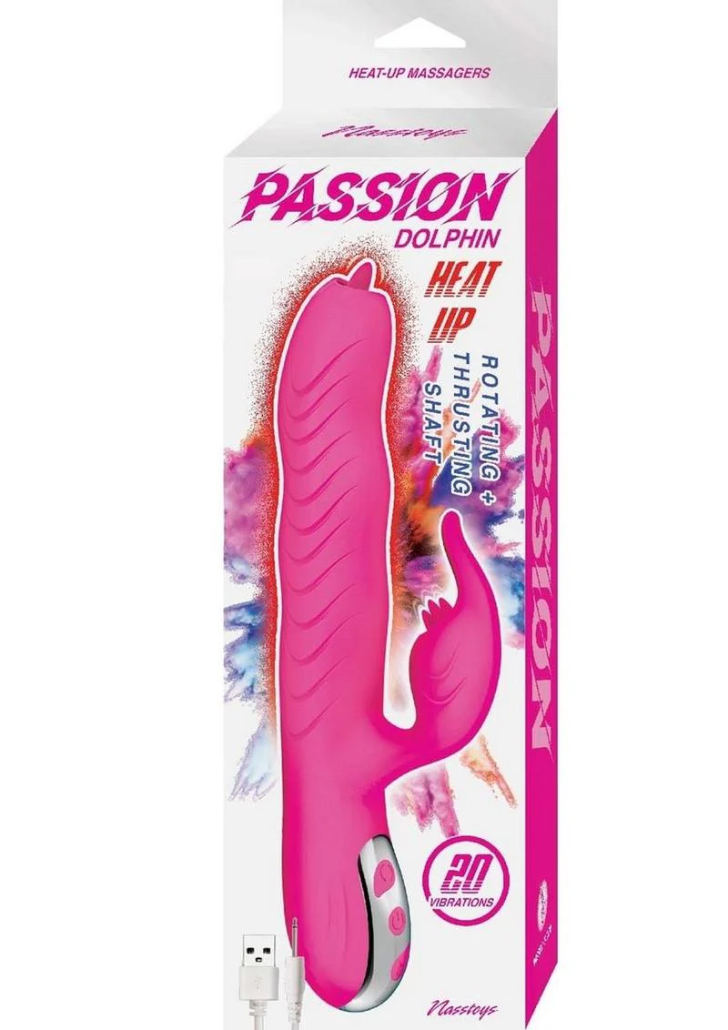 Passion Dolphin Cozy Warm Silicone Bunny Exciter - Image 4
