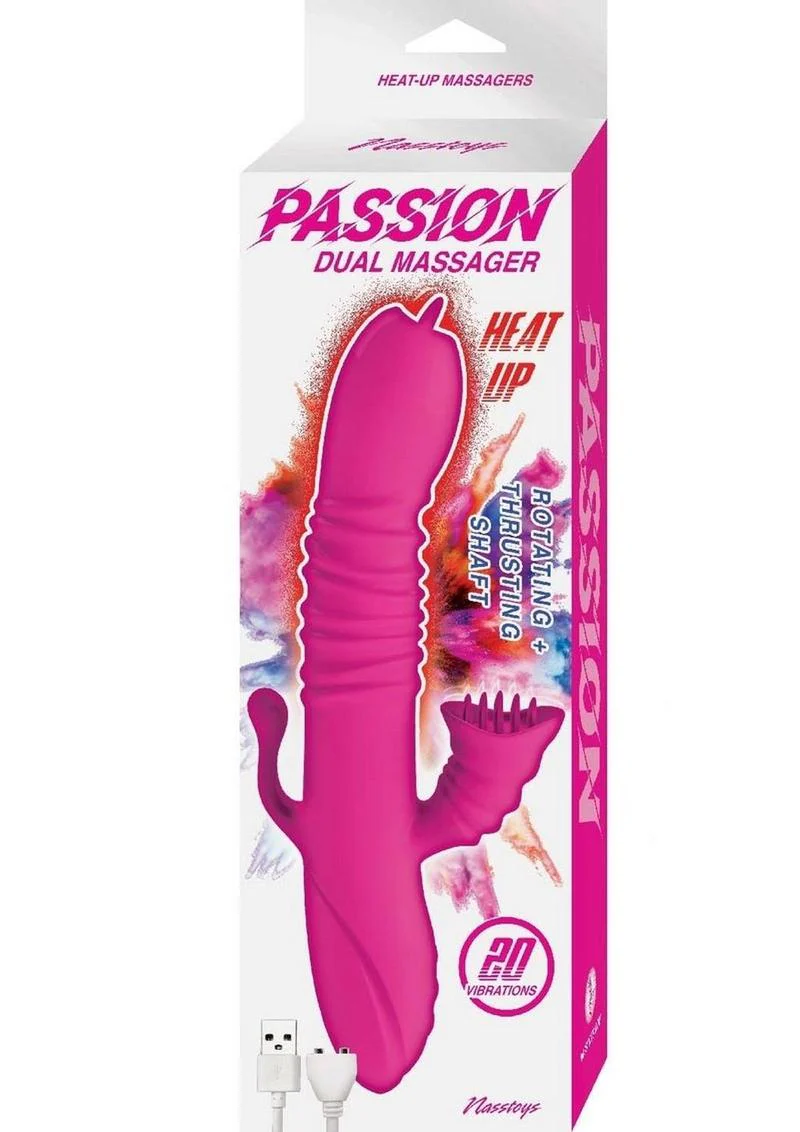 Passion Heated Silicone Dual Ended Bunny Massager - Image 4