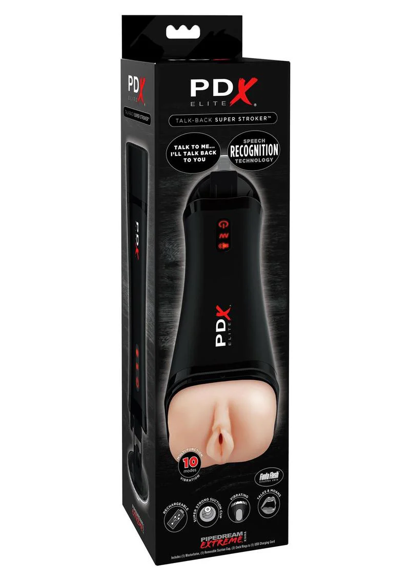PDX Elite Talk-Back Super Stroker Speech Recognition Technology - Image 3