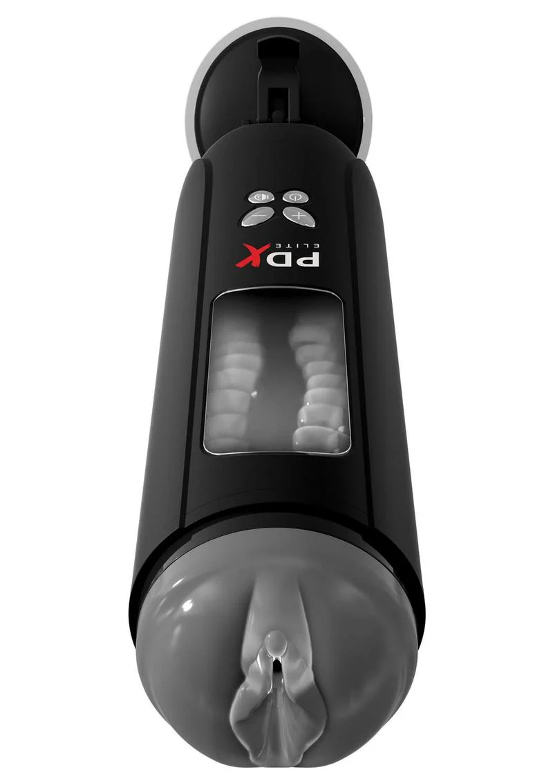 PDX Elite Ultimate Milker Rechargeable Masturbator Squeezing Action - Image 2