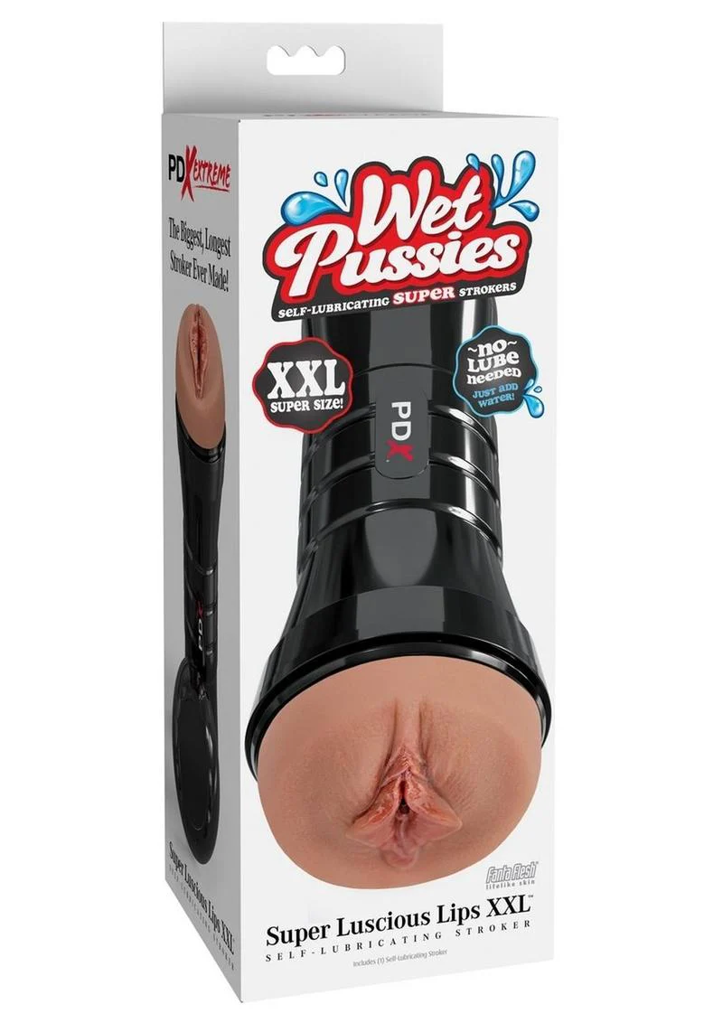 PDX Extreme Wet Pussies Super Luscious Lips XXL Stroker - Image 7