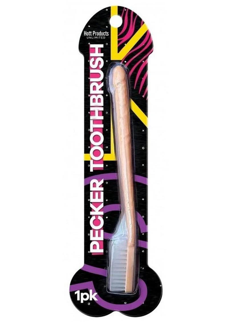 Pecker Toothbrush Fun and Novelty For Adults - Image 2