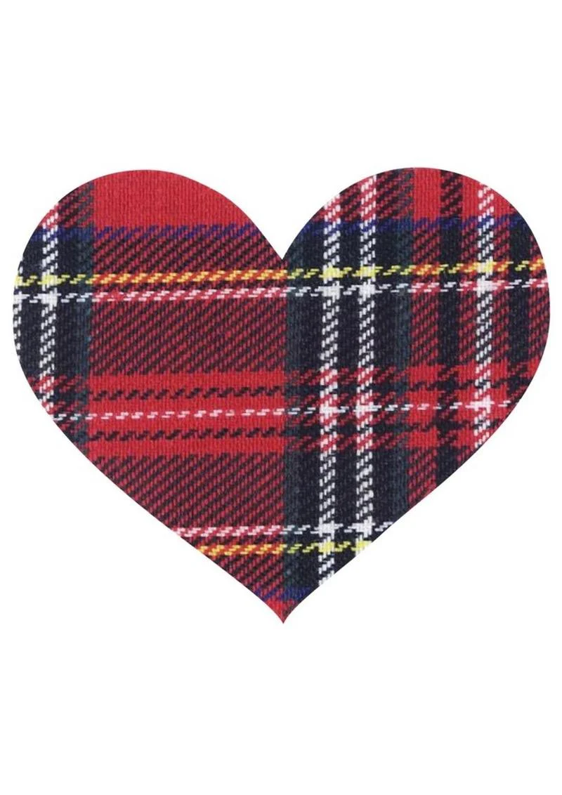 Peekaboos Schoolgirl Hearts Premium Self-Adhesive Pasties - Image 2