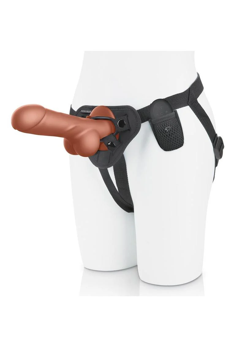 Pegasus Realistic Silicone Remote Controlled Dildo with Balls