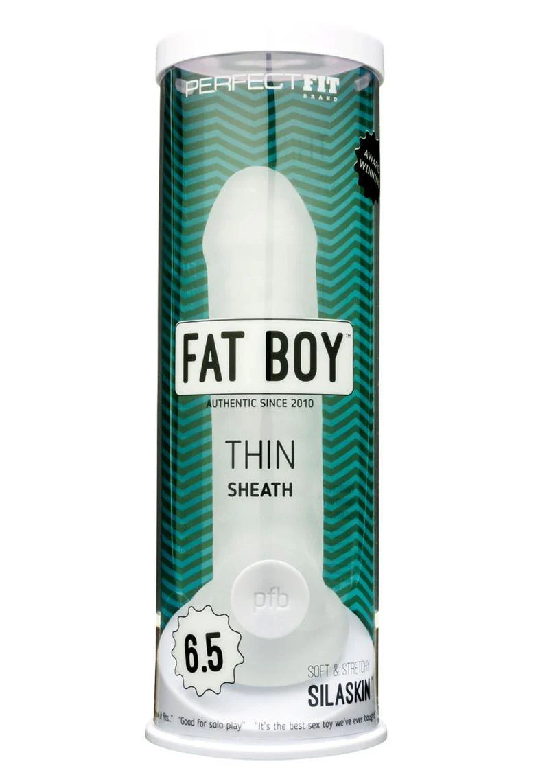 Perfect Fit Fat Boy Thin Sheath Clear Soft Stretch Silaskin - Image 7