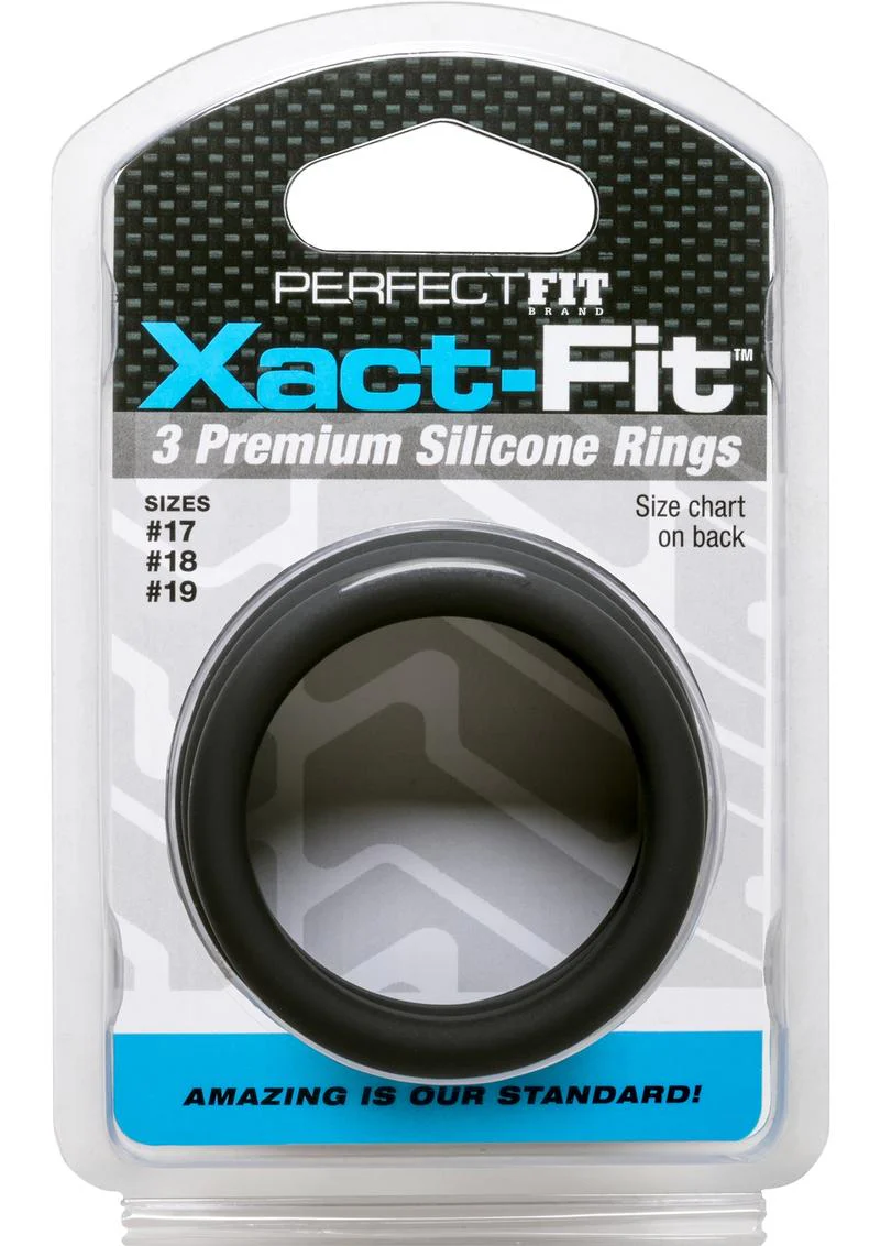 Perfect Fit Xact Fit Silicone Ring Kit Premium Rings - Image 2