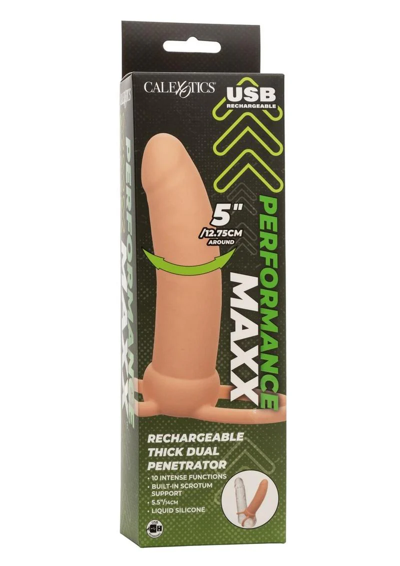 Performance Maxx Rechargeable Thick Dual Penetrator - Image 7