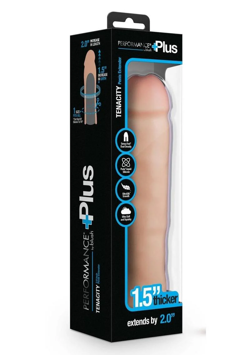 PERFORMANCE+ Tenacity Silicone Penis Extender - Image 10
