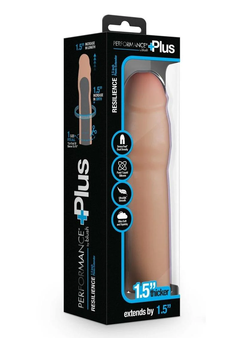 PERFORMANCE+ Tenacity Silicone Penis Extender - Image 12