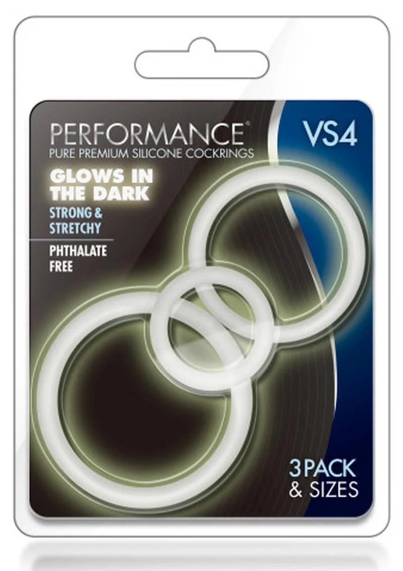 Performance VS4 Pure Silicone Cock Ring Set - Image 12