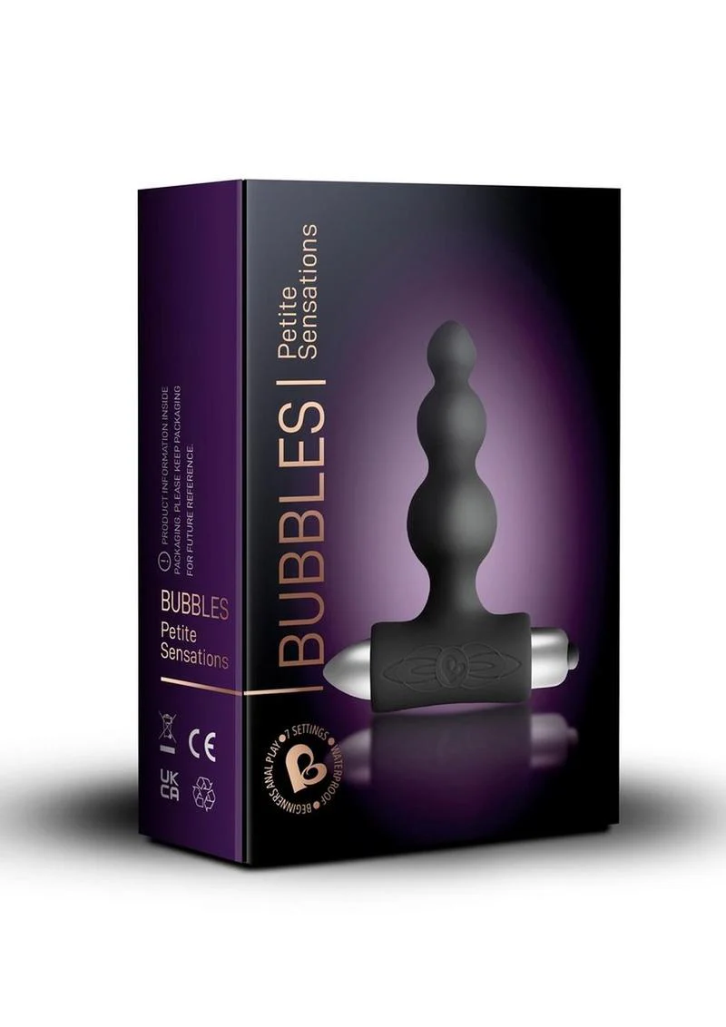 Petite Sensations Bubbles Silicone Vibrating Anal Plug - Image 4