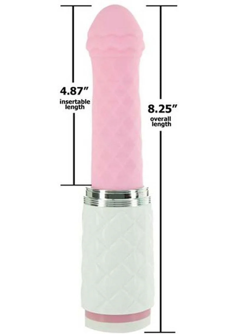 Pillow Talk Feisty Silicone Thrusting and Vibrating Massager - Image 3