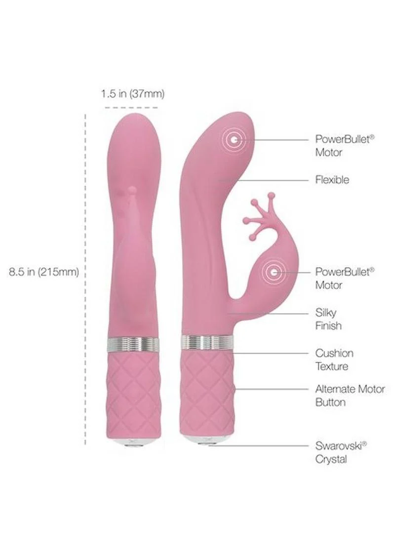 Pillow Talk Kinky Luxurious Dual Silicone Massager - Image 3