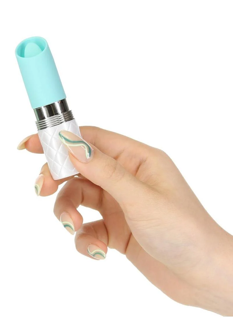 Pillow Talk Lusty Luxurious Flickering Massager Rechargeable Silicone - Image 5
