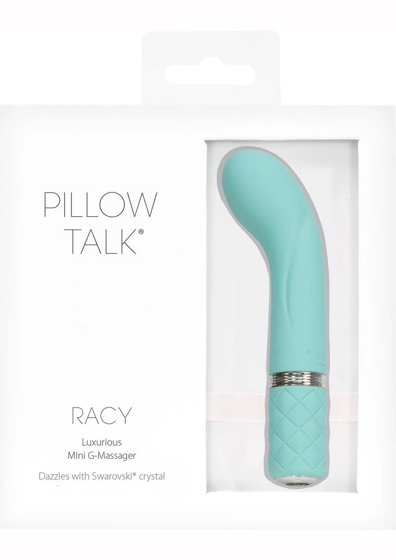 Pillow Talk Racy Rechargeable Mini G-Spot Vibrator with Swarovski - Image 5