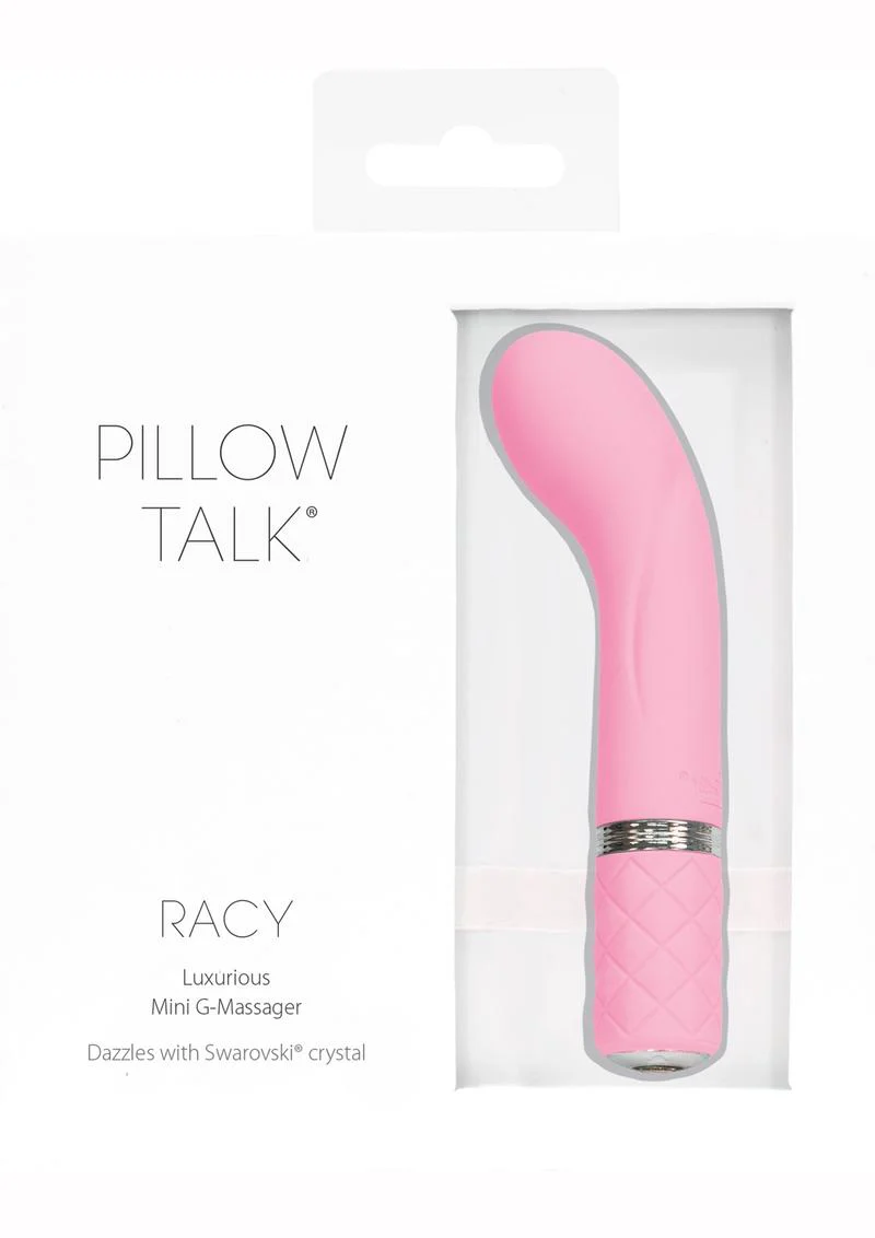 Pillow Talk Racy Rechargeable Mini G-Spot Vibrator with Swarovski - Image 8
