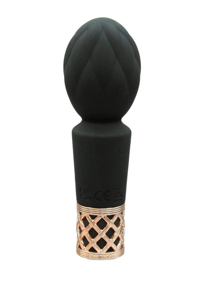 Pillow Talk Secrets Pleasure Luxurious Mini Massager Black Rose Gold