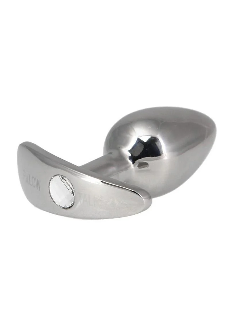 Pillow Talk Sneaky Stainless Steel Anal Plug with Swarovski Crystal - Image 2