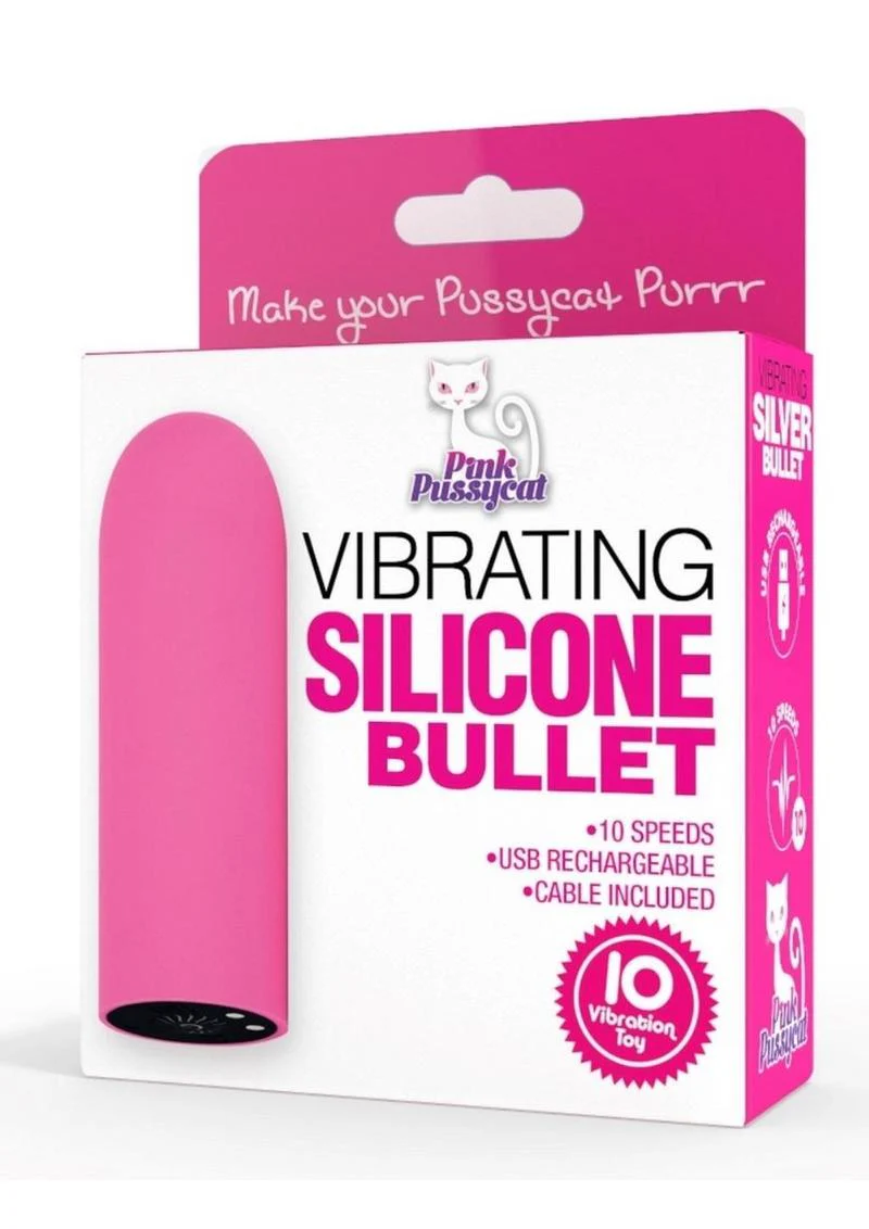 Pink Pussycat Vibrating Bullet – 10 Speeds - Image 4