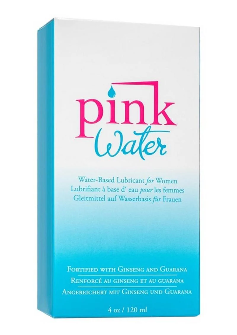 Pink Water Water Based Lubricant for Women 4oz - Image 2