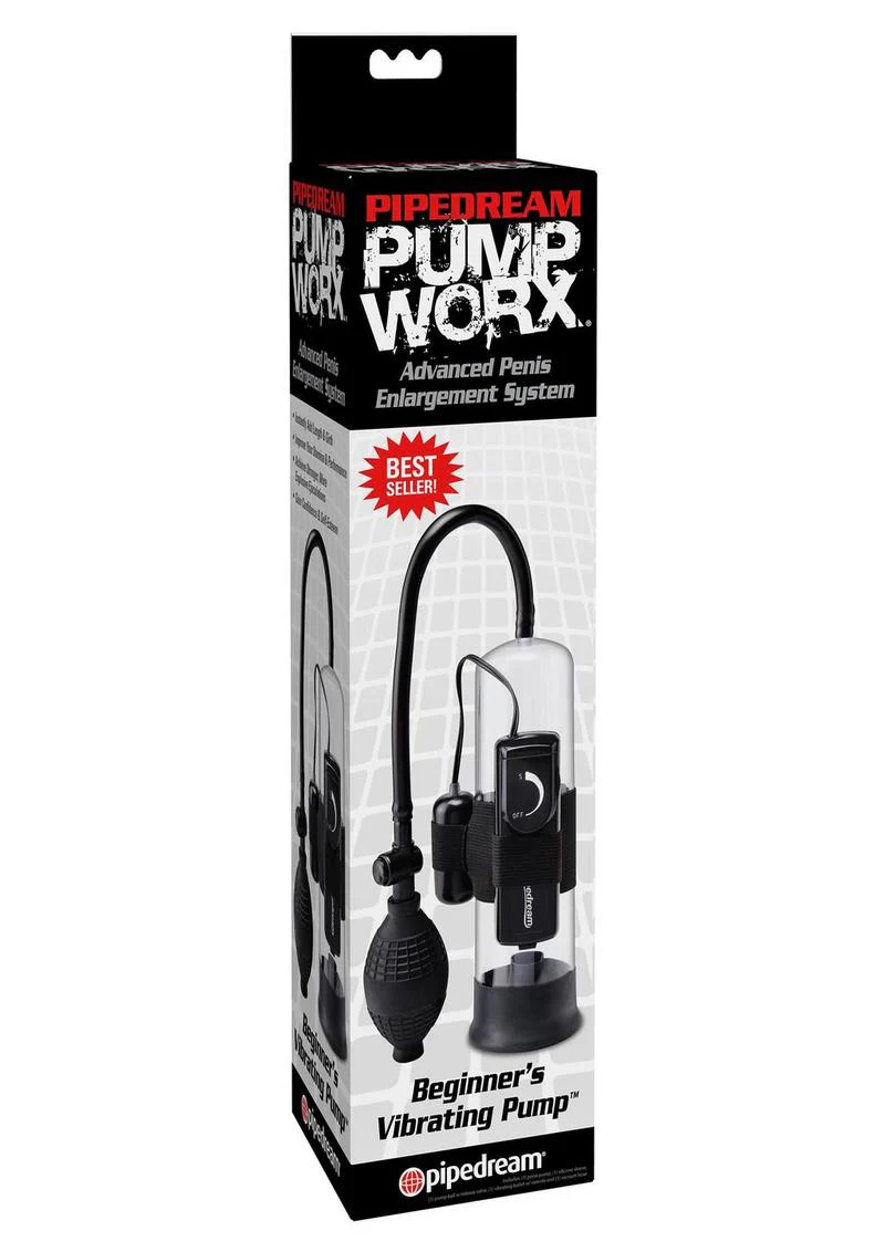 Pipedream Worx Beginner’s Stimulating Enlargement Vibrating Pump - Image 2