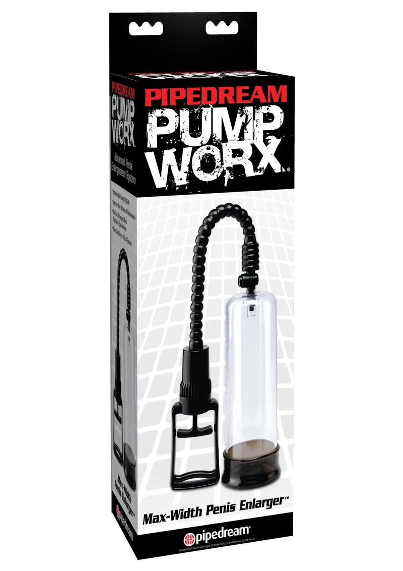 Pipedream Worx Enlarger Girth Enhancement Max-Width Penis Pump - Image 3