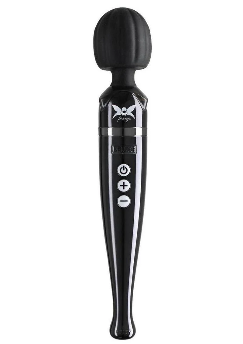 Pixey Deluxe Wand Black Chrome