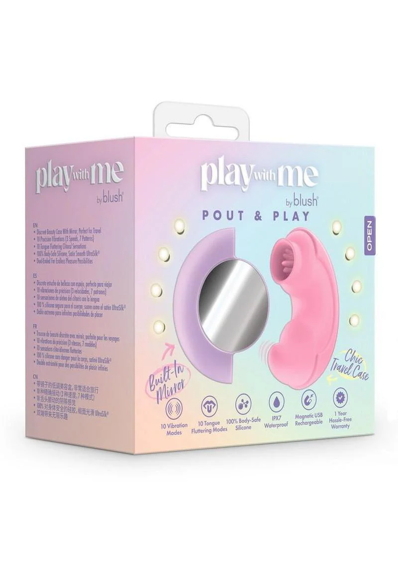 Play with Me Pout and Play Dual-End Vibrator - Image 3