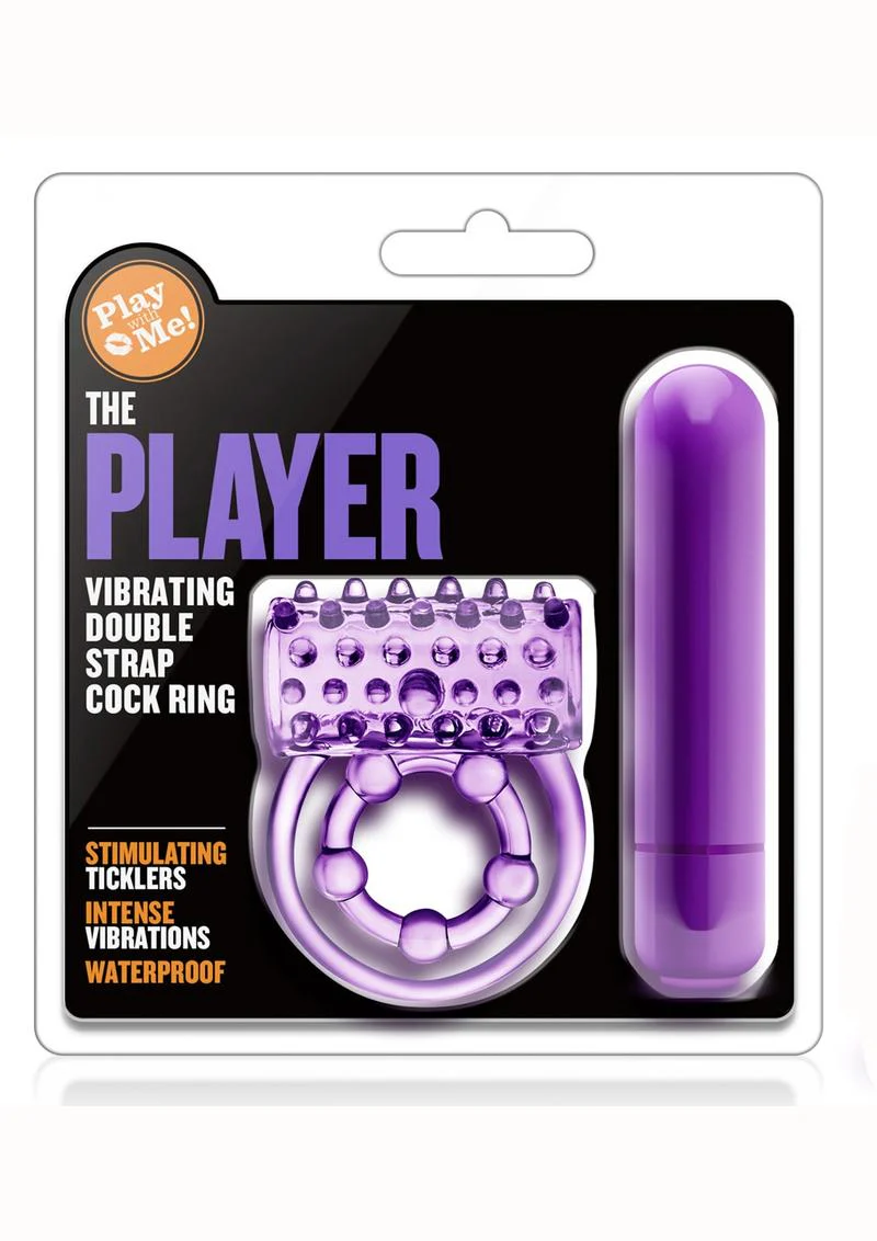 Play With Me The Player Vibrating Double Strap - Image 4