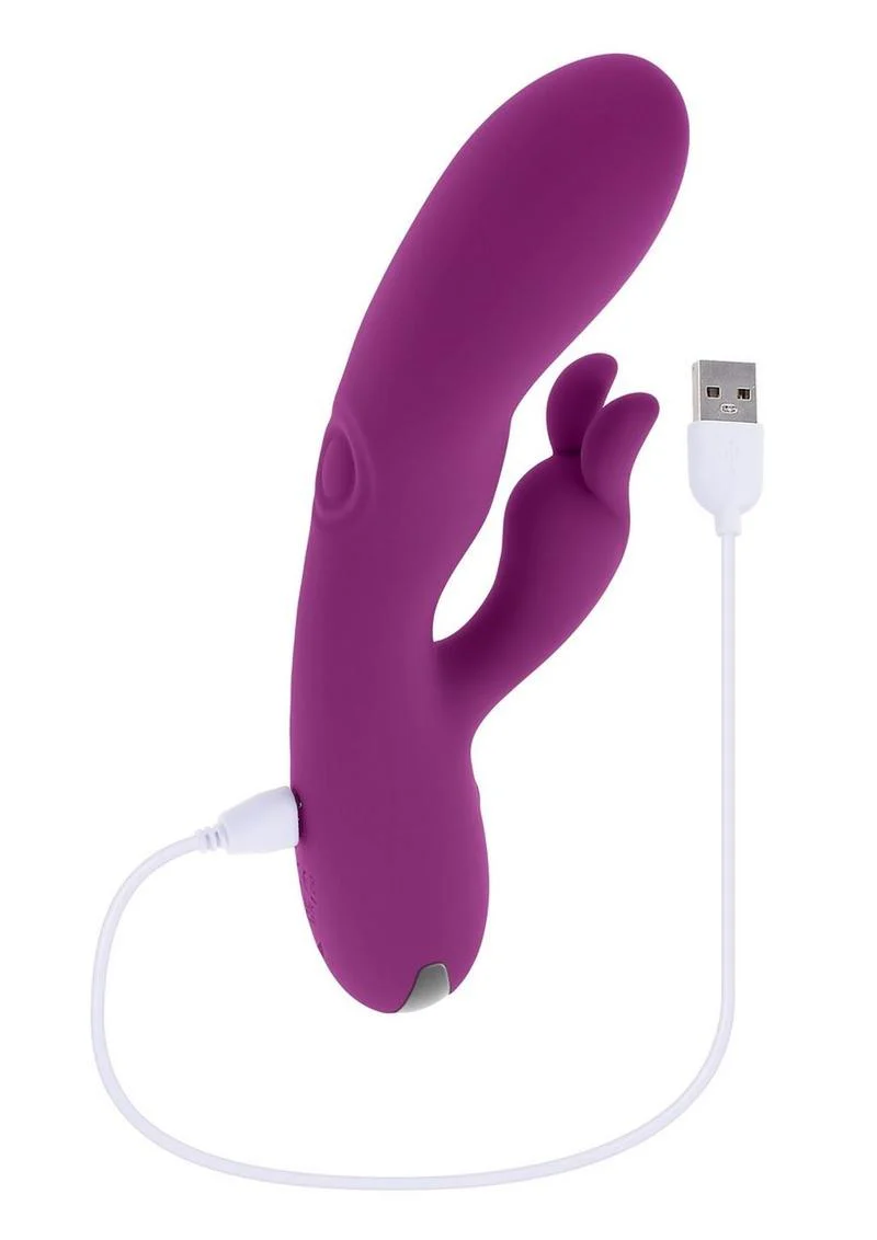 Playboy Busy Bunny Rechargeable Silicone Rabbit Vibrator - Image 3