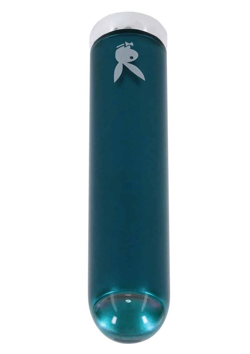 Playboy Emerald Rechargeable Silicone Vibrator - Image 2