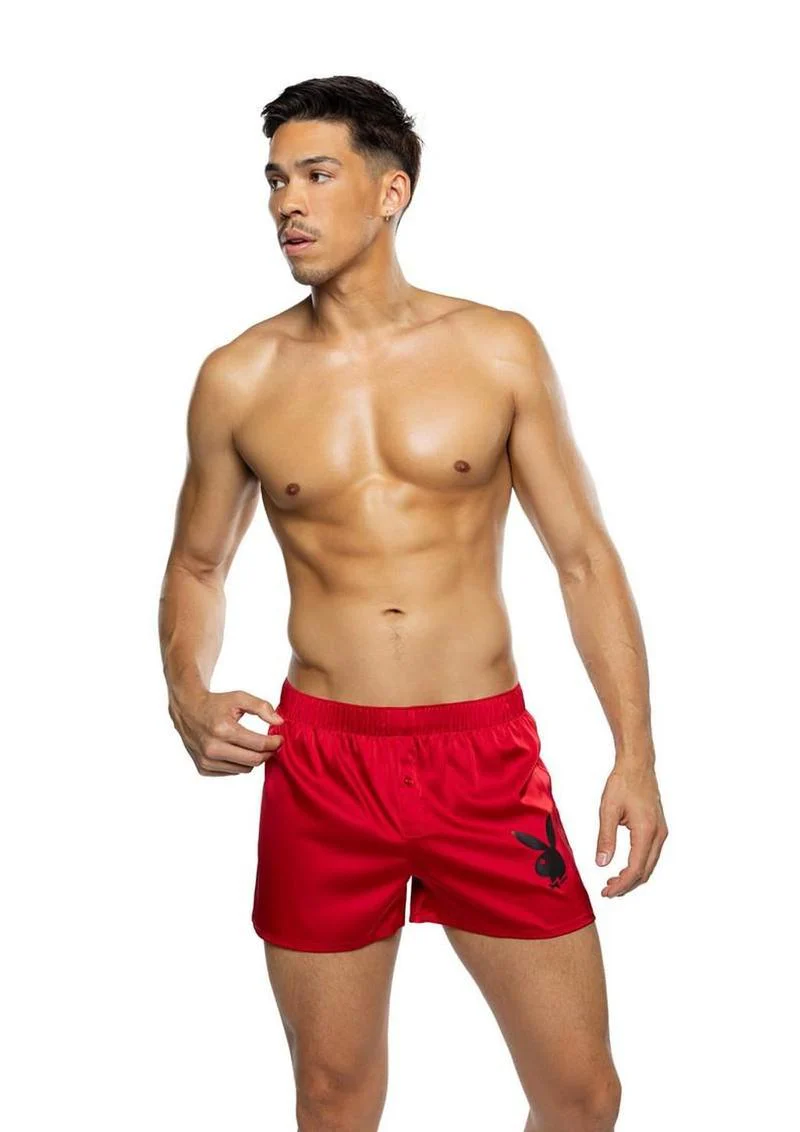 Playboy Men's Burnout Bunny Boxer Briefs - 1xlarge - Image 3