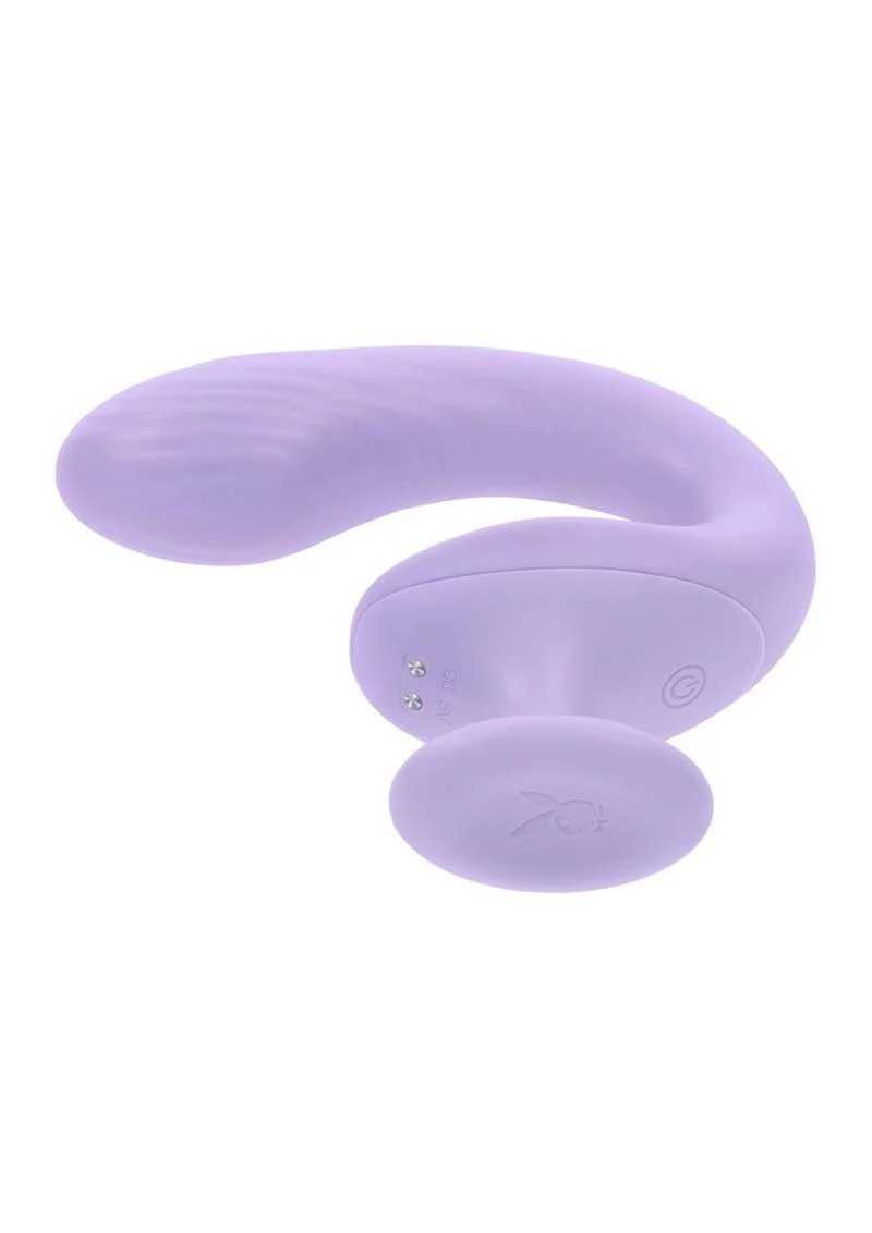 Playboy Rev Me Up Rechargeable Silicone Dual Vibrator