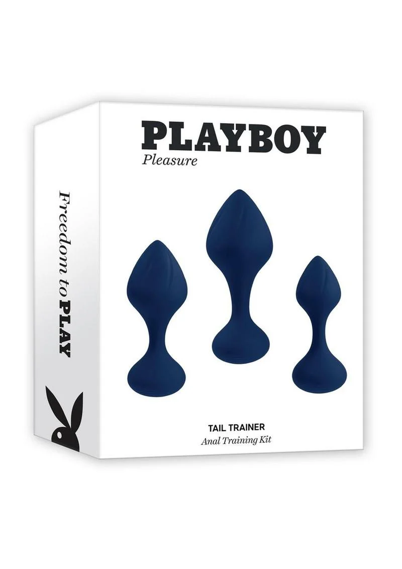 Playboy Tail Trainer 3 Piece Silicone Anal Training Kit - Image 4