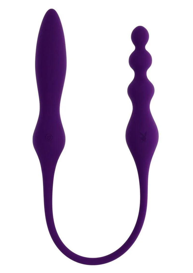 Playboy This and That Dual-End Plug and Vibrator