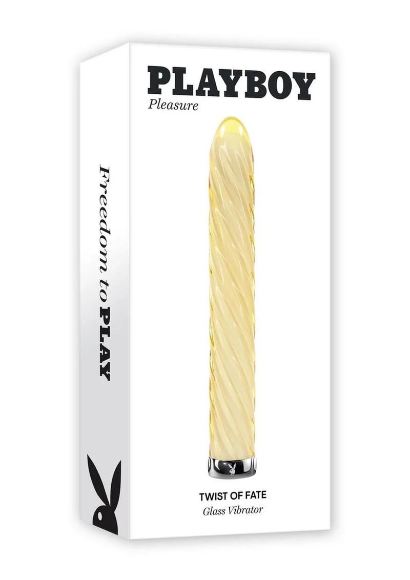 Playboy Twist Of Fate Glass Vibrator - Image 4