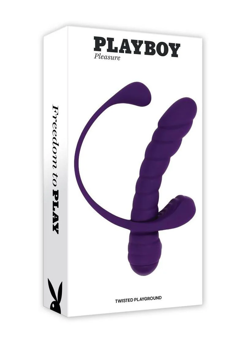 Playboy Twisted Playground Dual Vibrator - Image 4