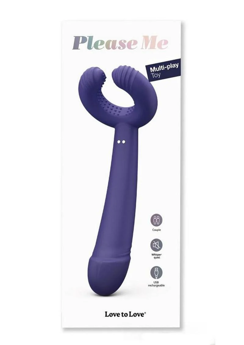 Please Me Rechargeable Silicone Vibrator - Image 5