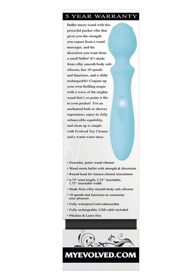 Pocket Wand Rechargeable Silicone Wand Massager - Image 3