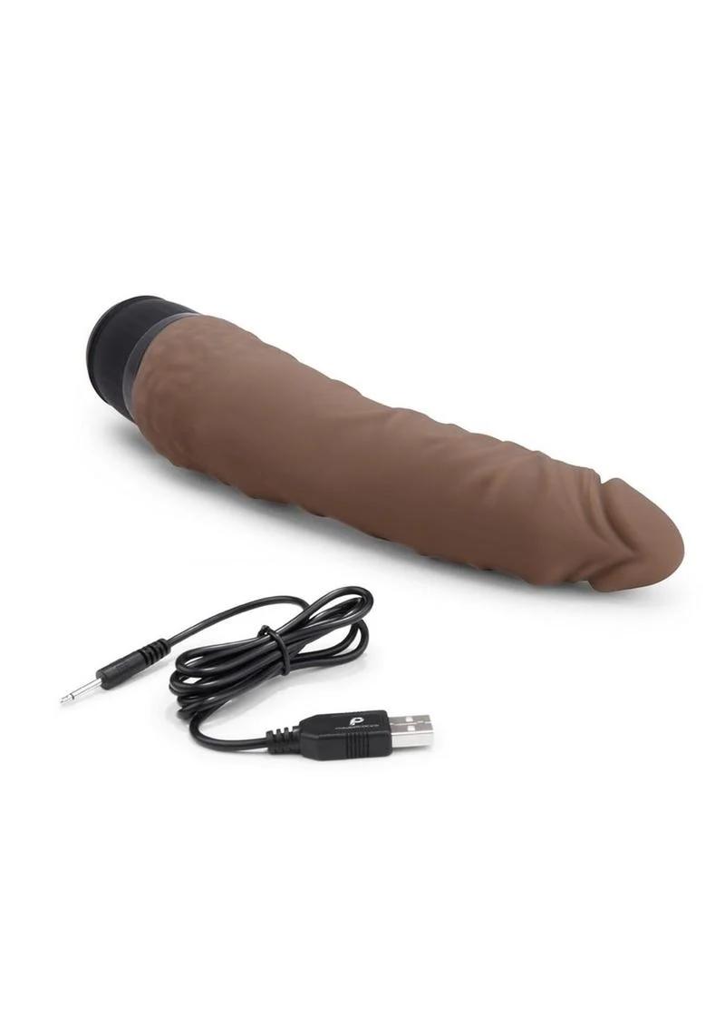Power Cock Realistic Silicone Vibrator with Deep Vibration - Image 8