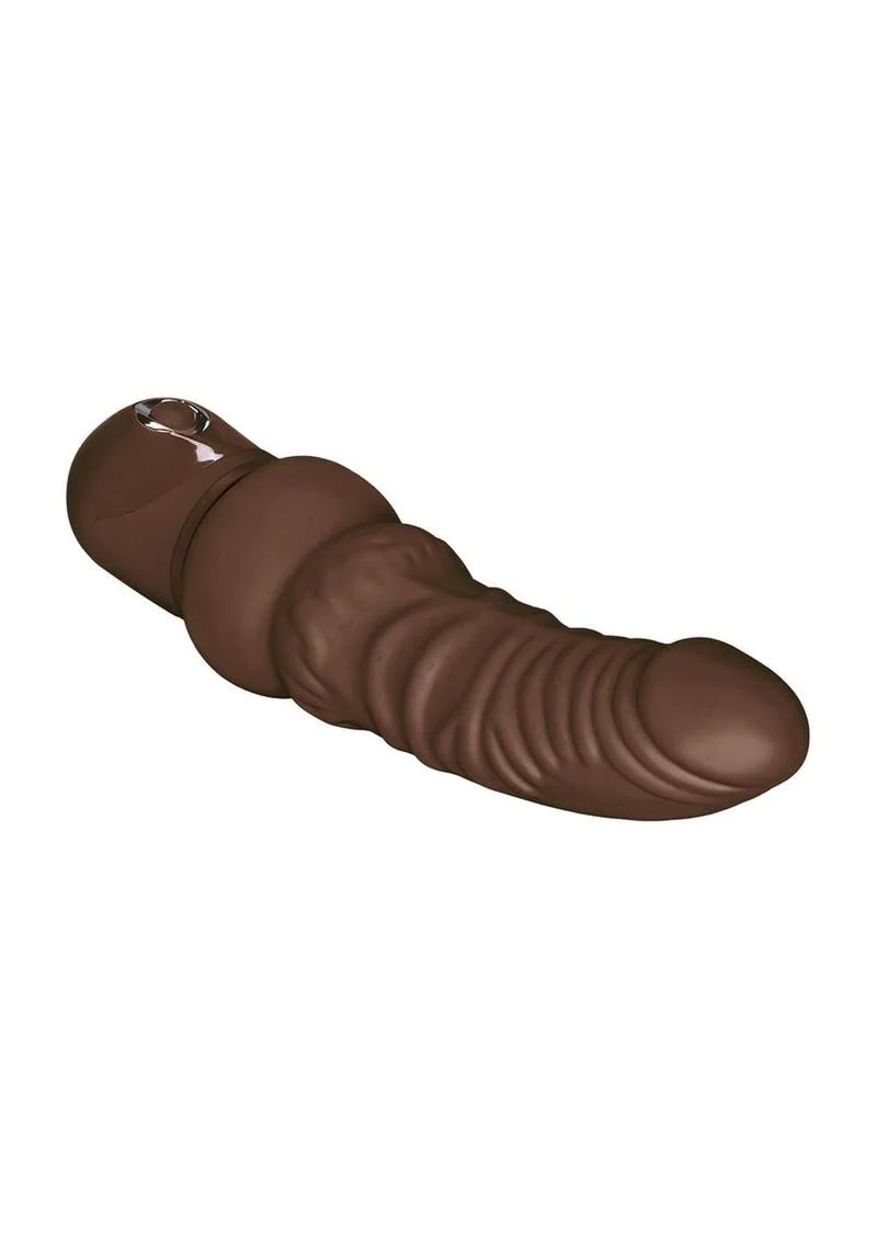 Power Stud Curvy Vibrating Dildo with 3 Speeds - Image 2