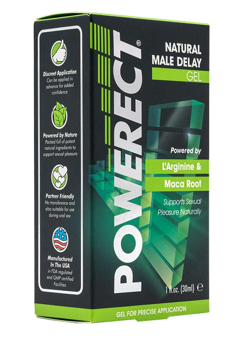 Powerect Natural Male Delay Gel by L-Arginine And Maca Root - Image 2
