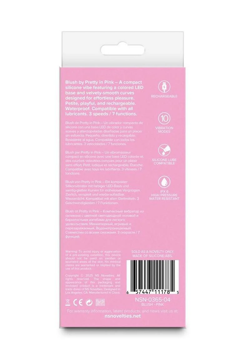 Pretty in Pink Blush Vibrator - Image 4