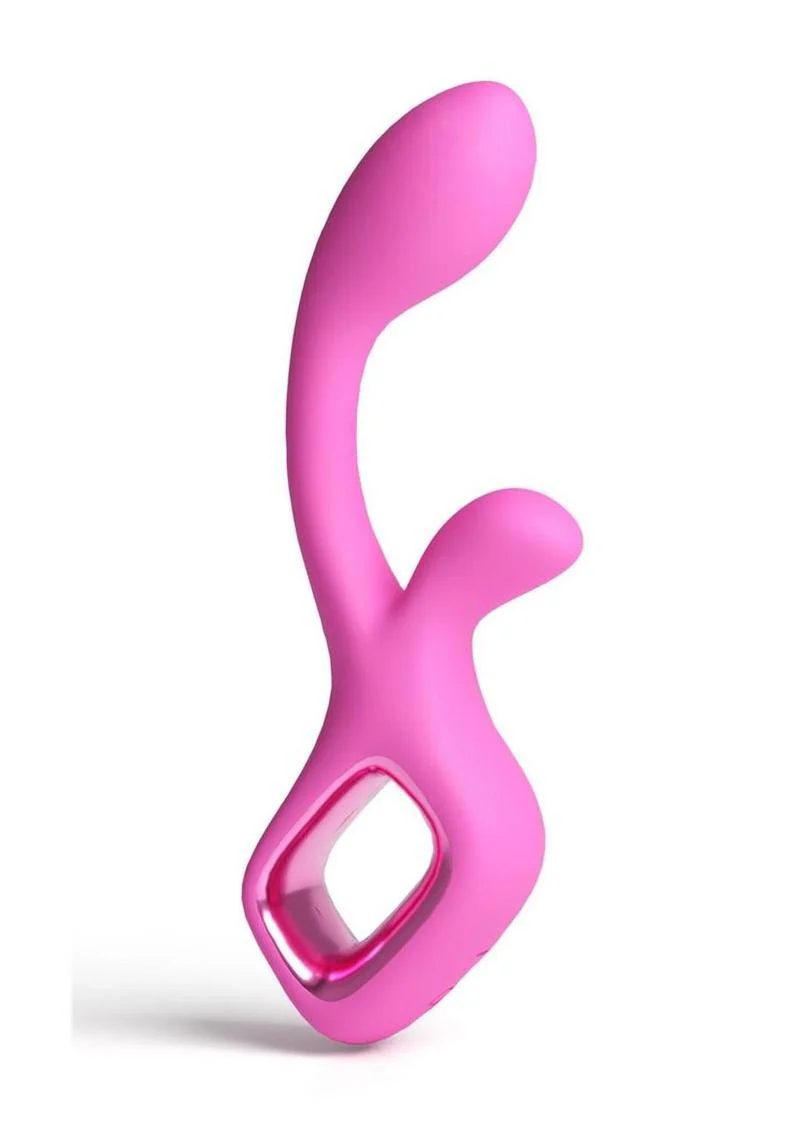 Pretty in Pink Velvet G-Spot Rabbit Vibrator