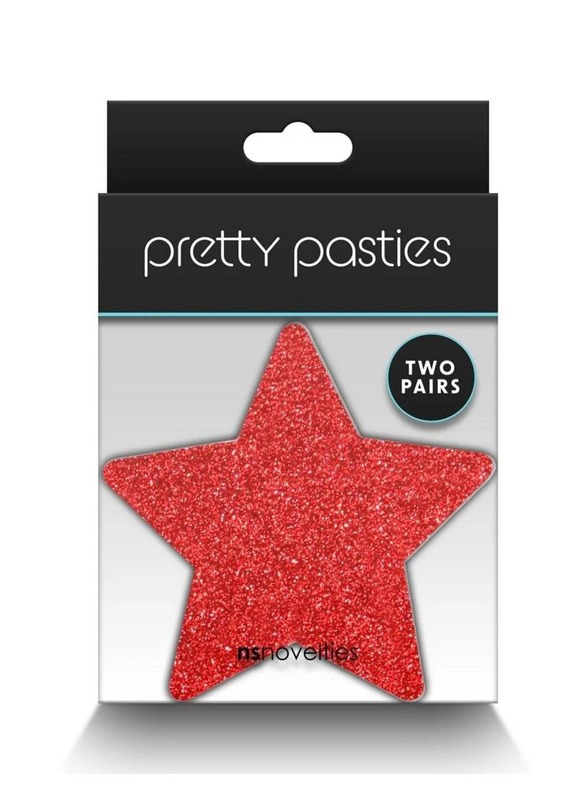 Pretty Pasties Glitter Star Gold 2 Pairs for Daring Style - Image 5